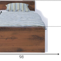 Łóżko 90×200 ze stelażem OTTO Dostawa do 21 dni